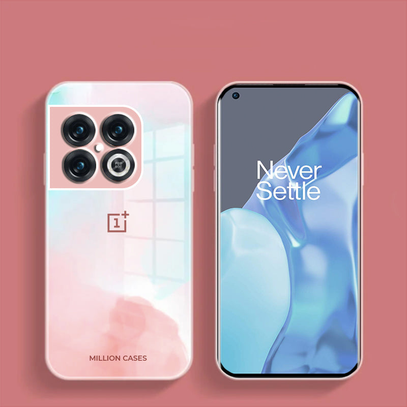 OnePlus Series Colorful Wave Glass Phone Case
