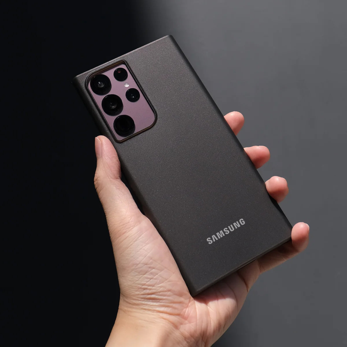 Ultra-Thin Matte Paper Back Case