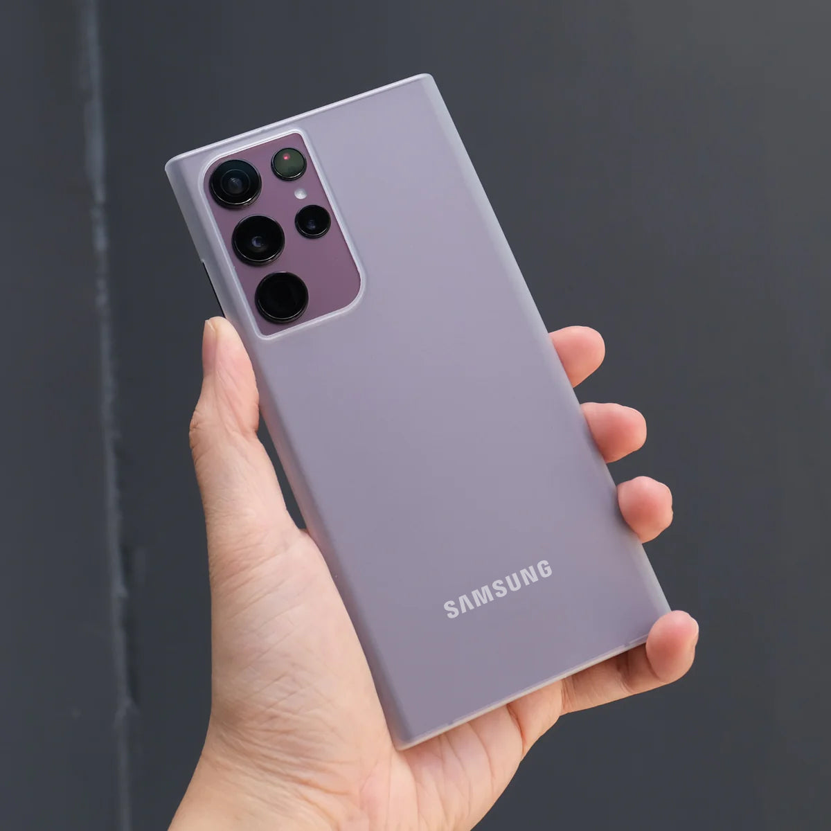 Ultra-Thin Matte Paper Back Case