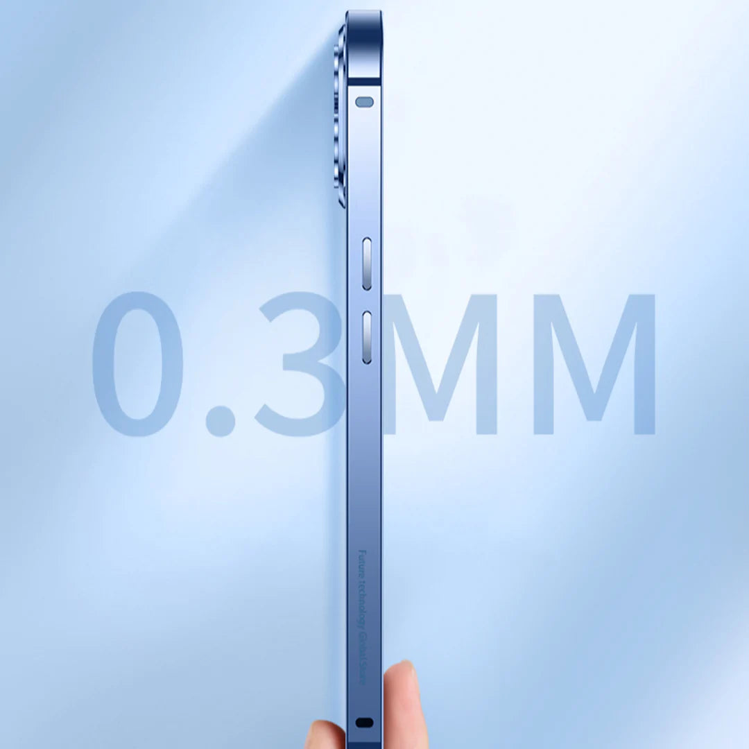 iPhone 13 Pro Frosted Glass Magsafe Edition Magnetic Bumper Case