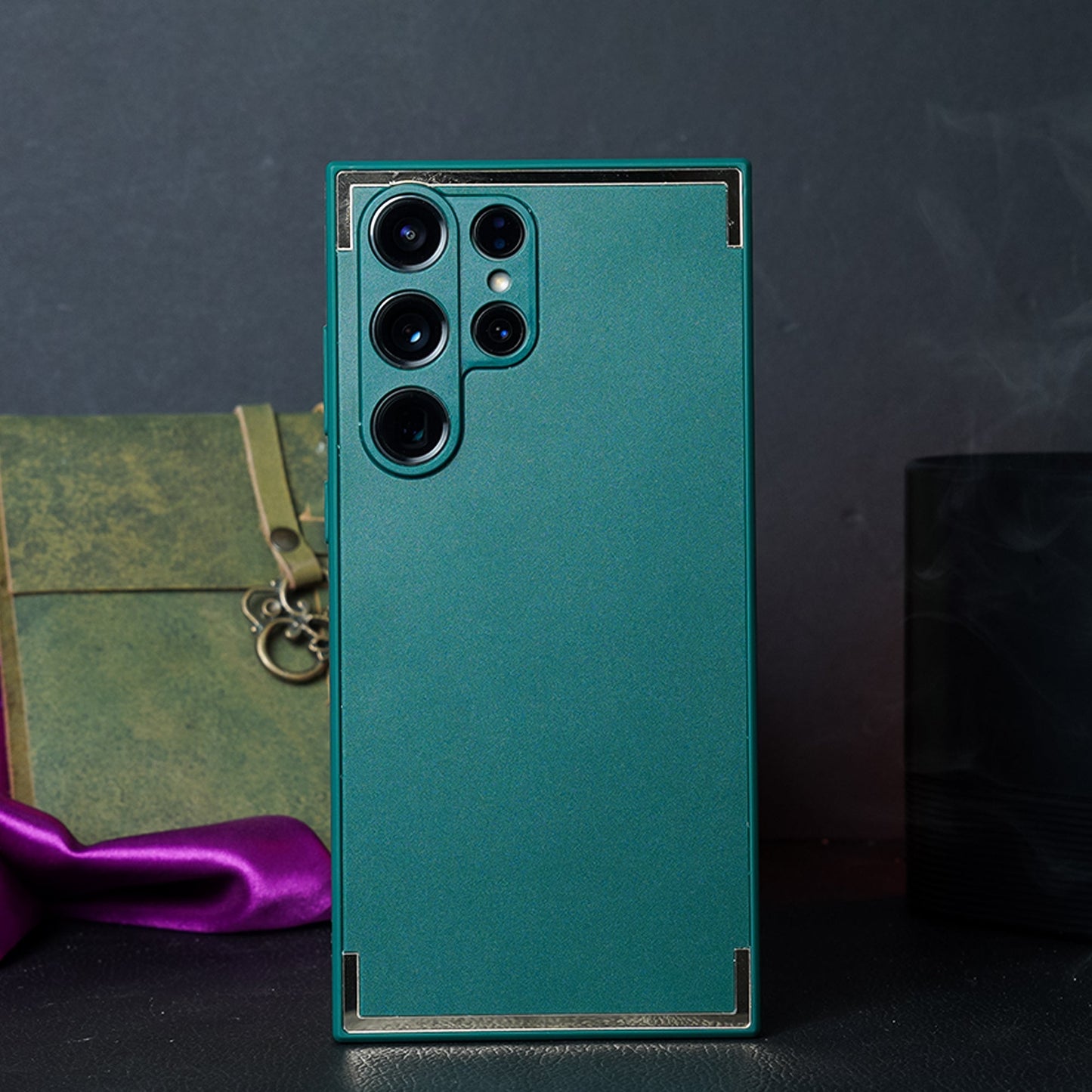 Square Gold Plated Soft Edges Case