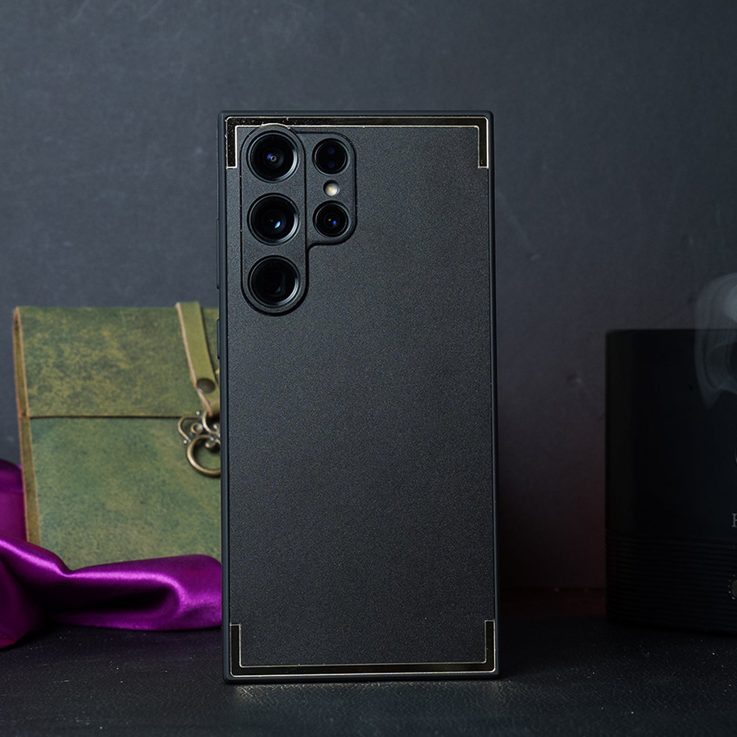 Square Gold Plated Soft Edges Case