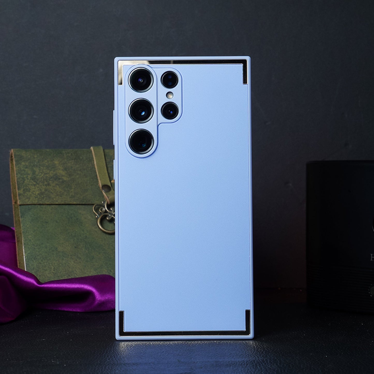 Square Gold Plated Soft Edges Case