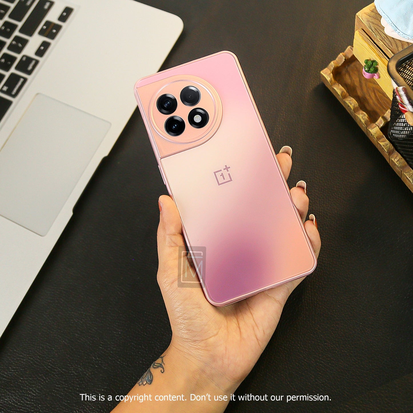 OnePlus 11 Frosted Glass Back Case