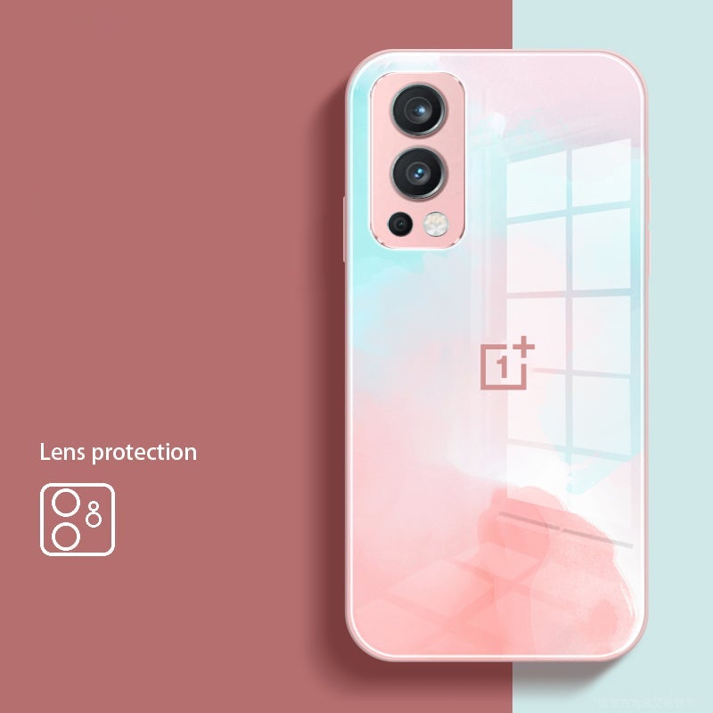 OnePlus Series Colorful Wave Glass Phone Case