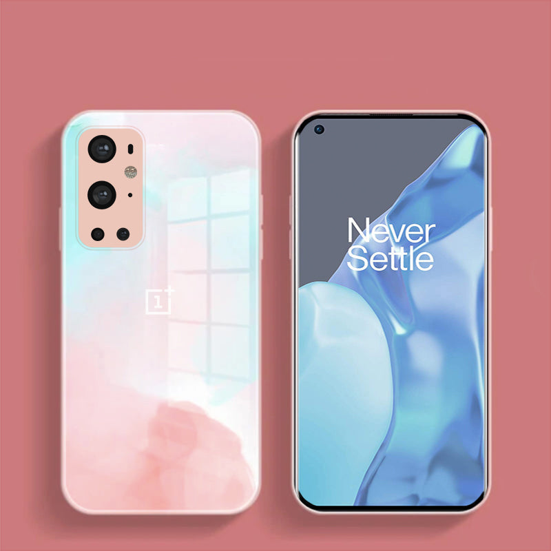 OnePlus Series Colorful Wave Glass Phone Case