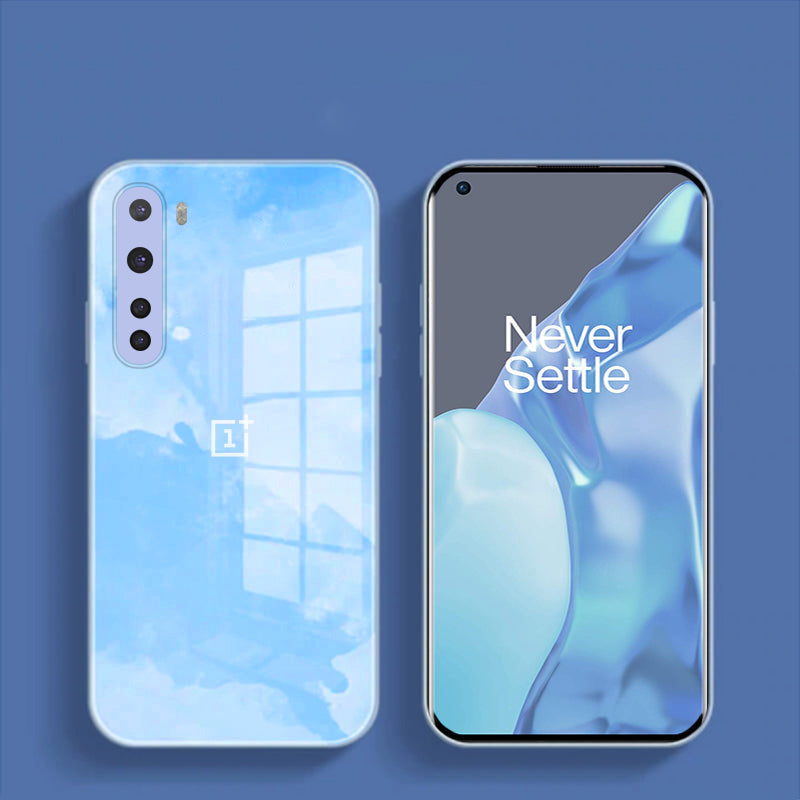 OnePlus Series Colorful Wave Glass Phone Case