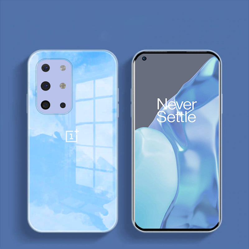 OnePlus Series Colorful Wave Glass Phone Case
