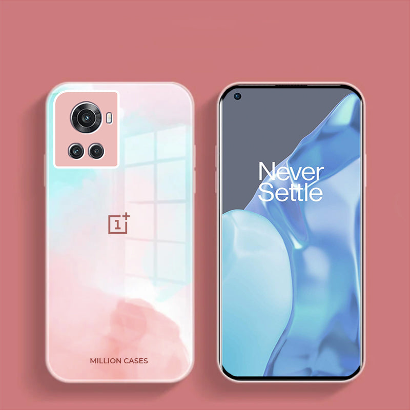 OnePlus Series Colorful Wave Glass Phone Case