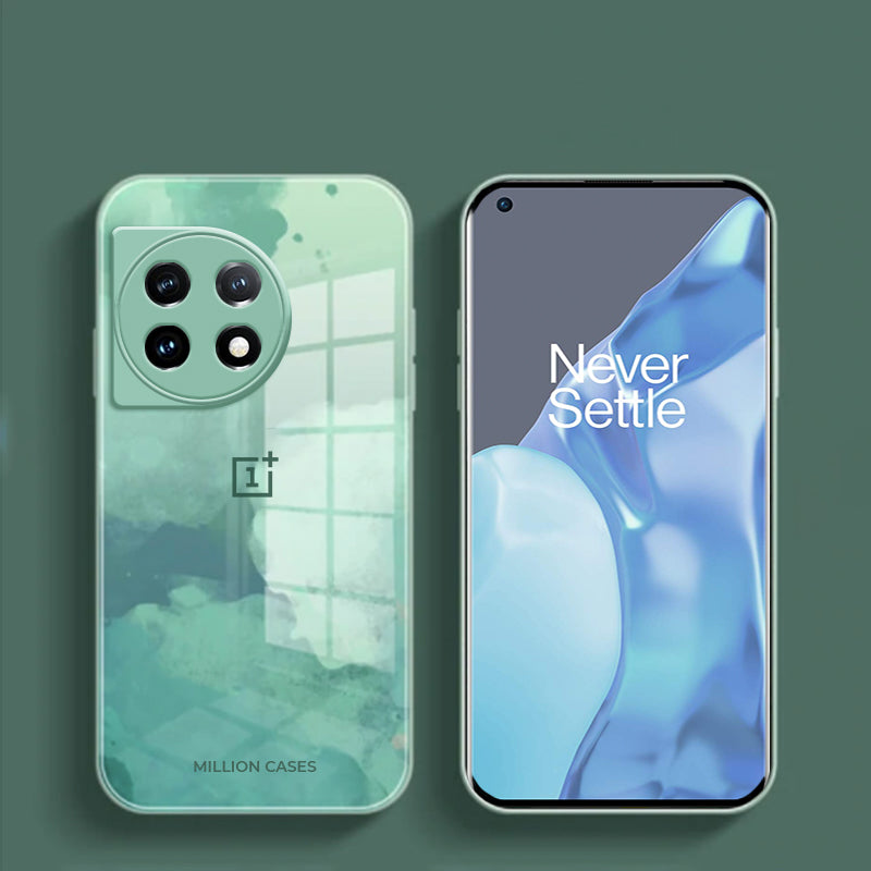 OnePlus Series Colorful Wave Glass Phone Case