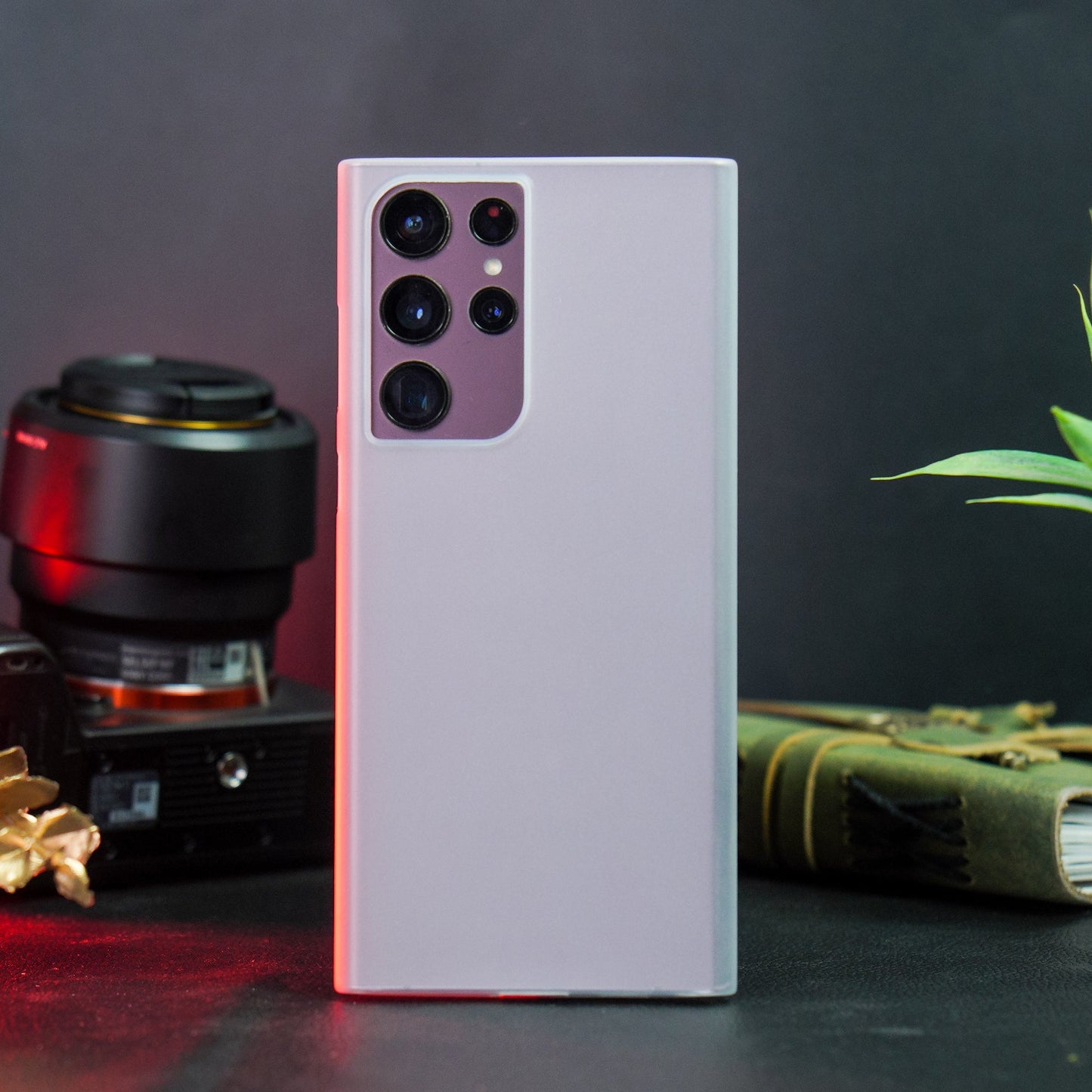 Ultra-Thin Matte Paper Back Case