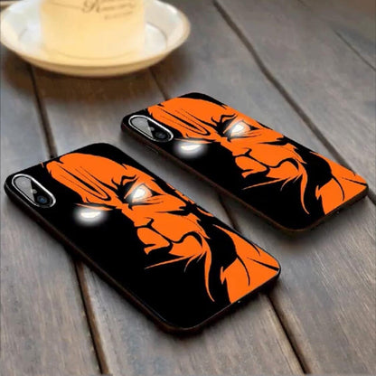 iPhone - Lord Hanuman LED Case With Tempered Glass