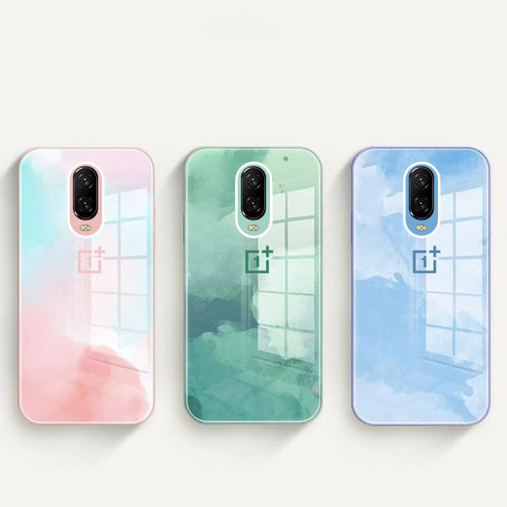 OnePlus Series Colorful Wave Glass Phone Case