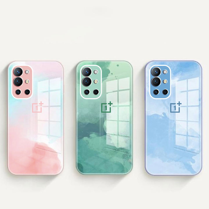 OnePlus Series Colorful Wave Glass Phone Case