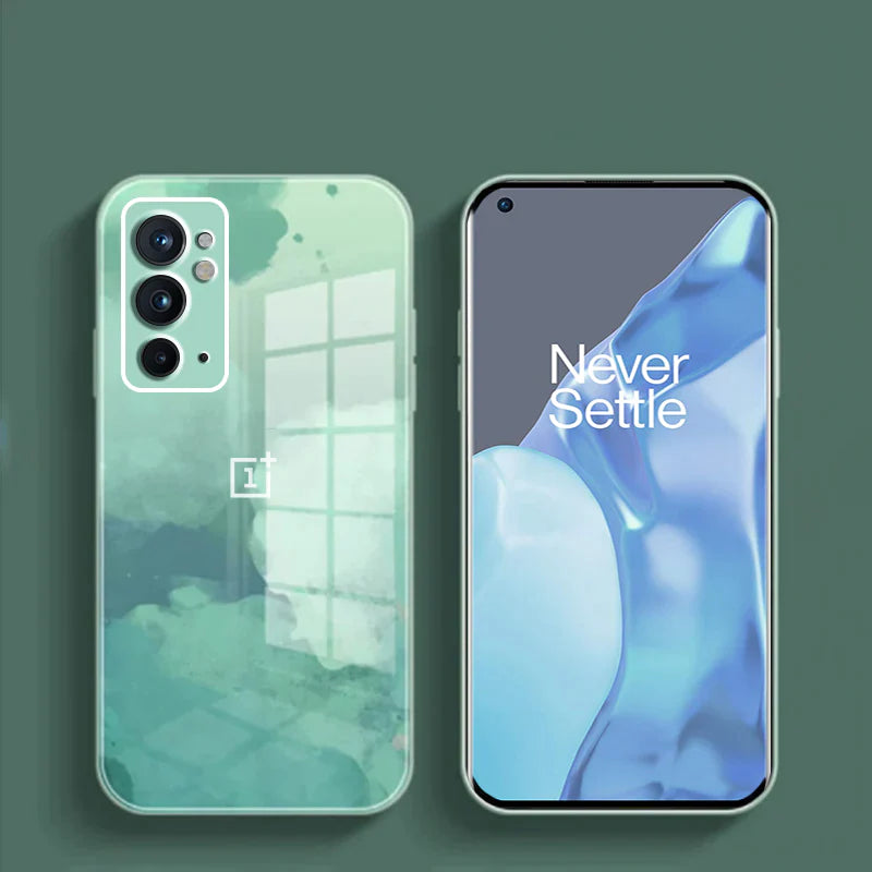 OnePlus Series Colorful Wave Glass Phone Case