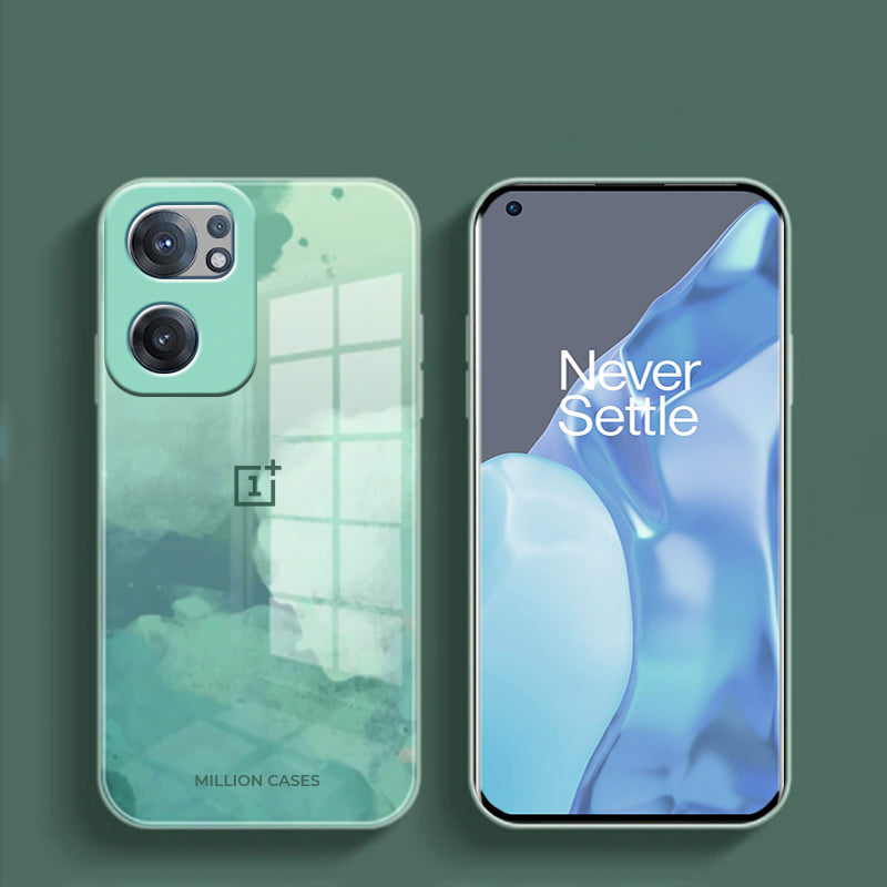 OnePlus Series Colorful Wave Glass Phone Case