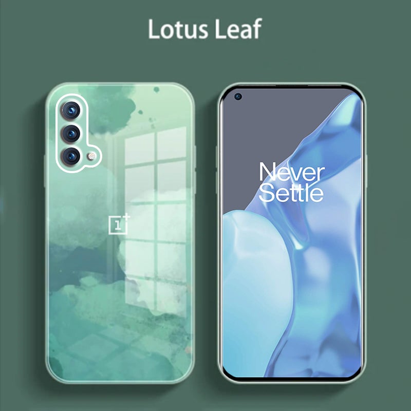 OnePlus Series Colorful Wave Glass Phone Case
