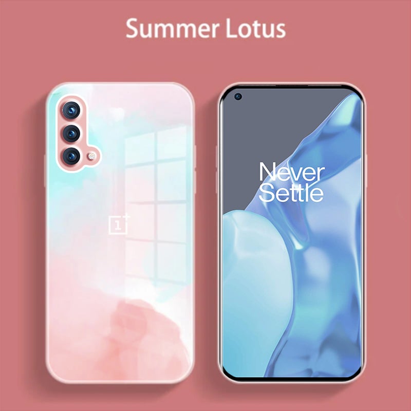 OnePlus Series Colorful Wave Glass Phone Case