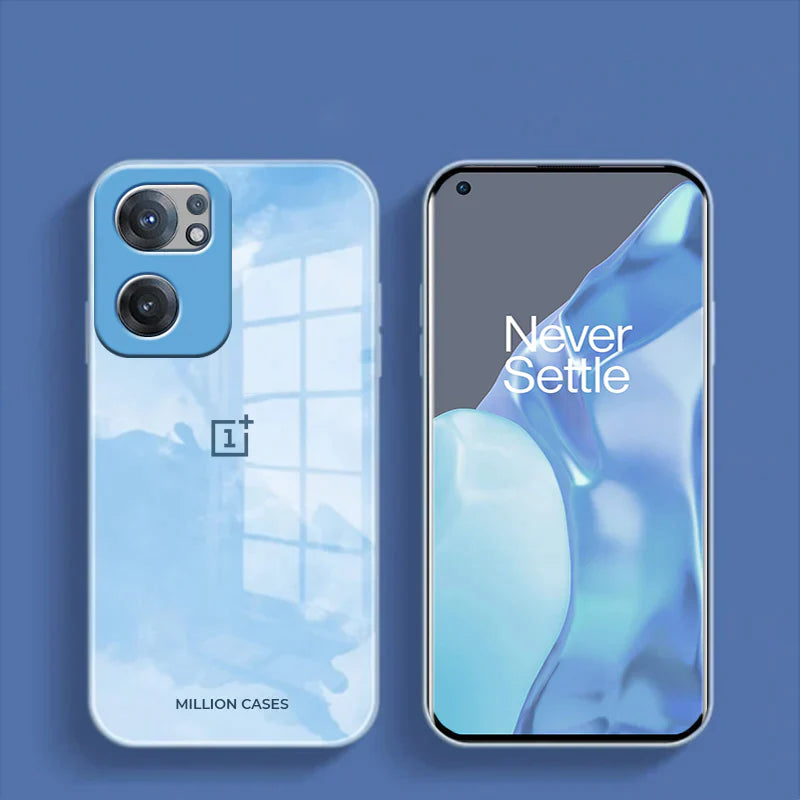 OnePlus Series Colorful Wave Glass Phone Case