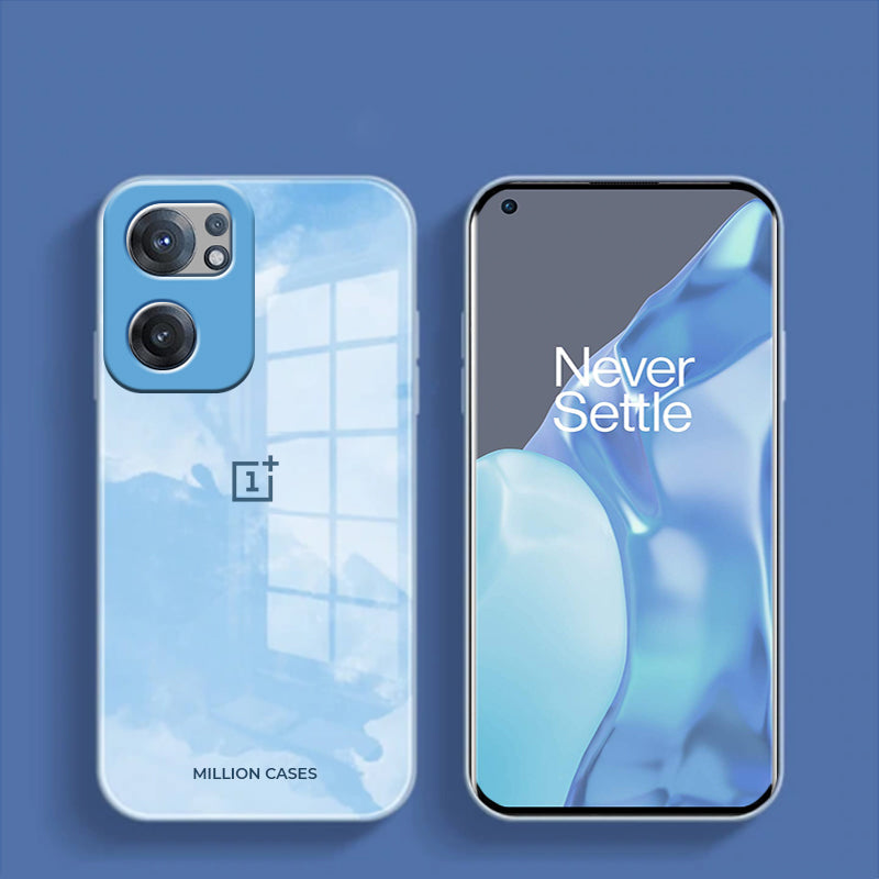 OnePlus Series Colorful Wave Glass Phone Case