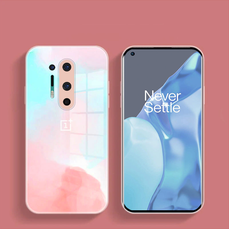 OnePlus Series Colorful Wave Glass Phone Case