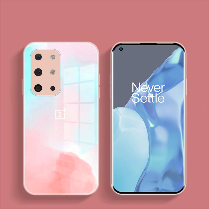 OnePlus Series Colorful Wave Glass Phone Case
