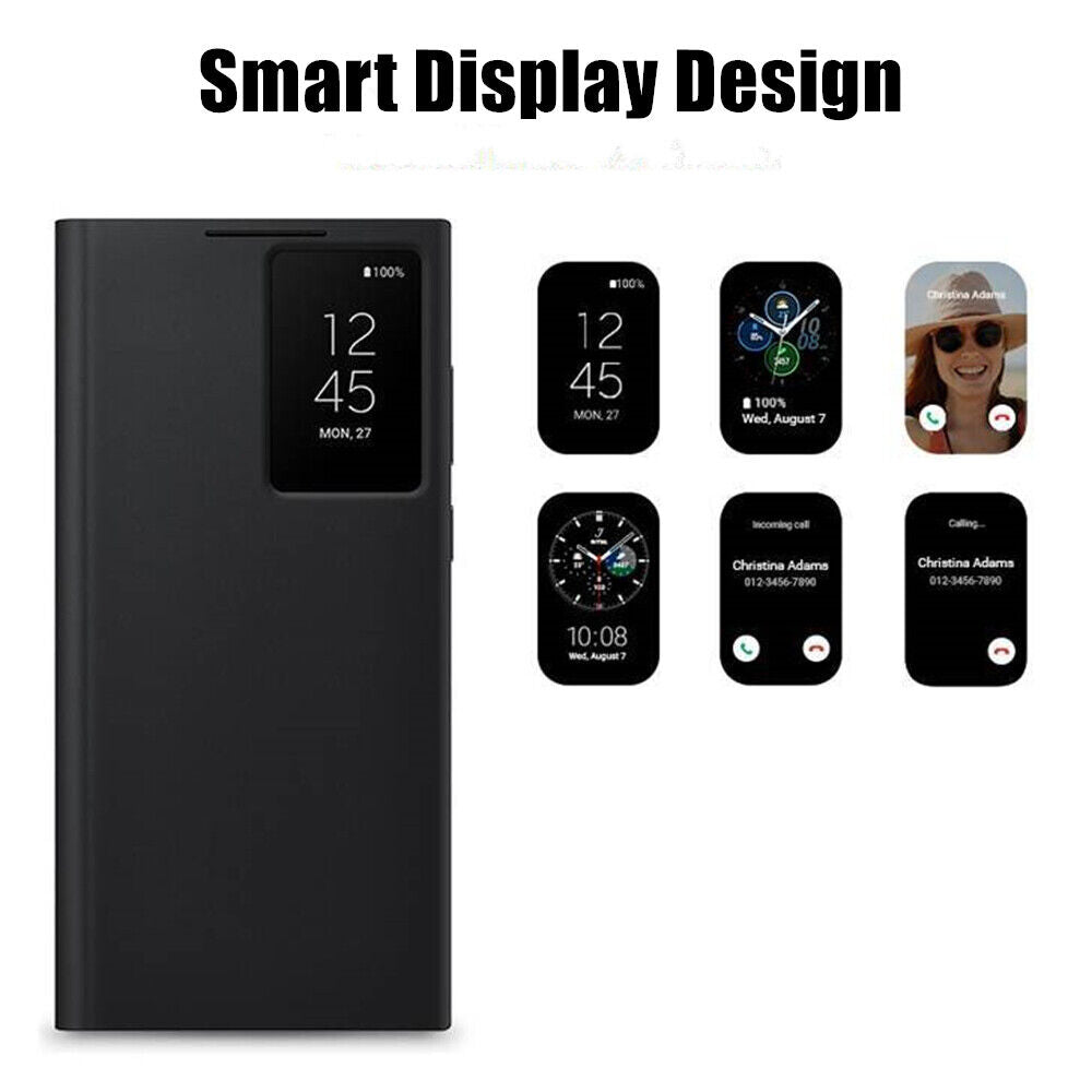 Smart View Wallet Flip Case - Samsung