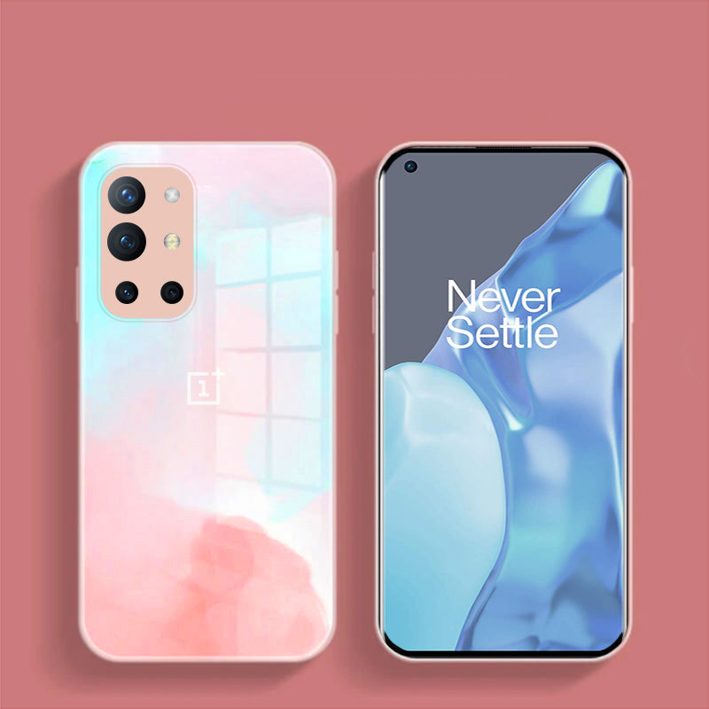 OnePlus Series Colorful Wave Glass Phone Case