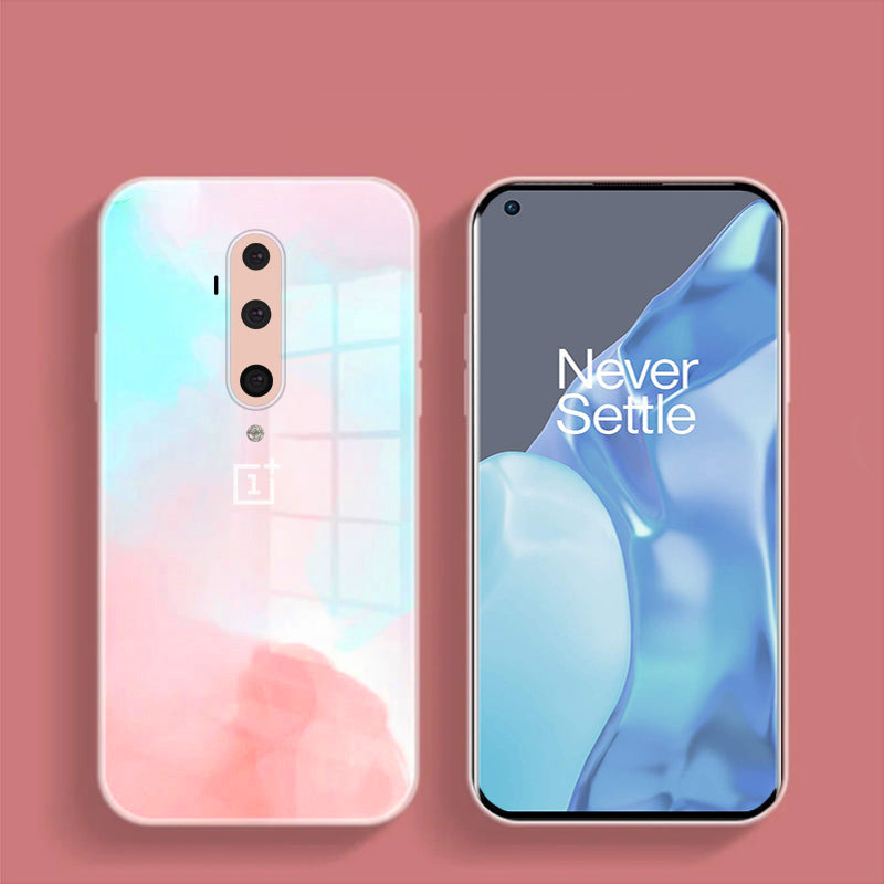 OnePlus Series Colorful Wave Glass Phone Case