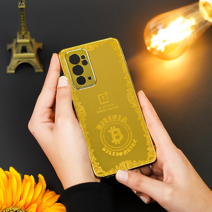 Radiant Gold Crafted Luxury Metal Case - OnePlus