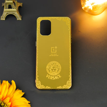 Radiant Gold Crafted Luxury Metal Case - OnePlus