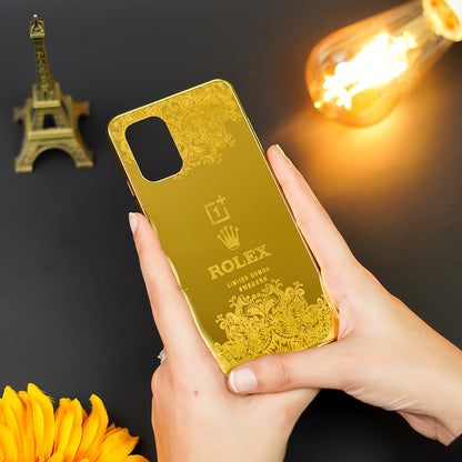 Radiant Gold Crafted Luxury Metal Case - OnePlus