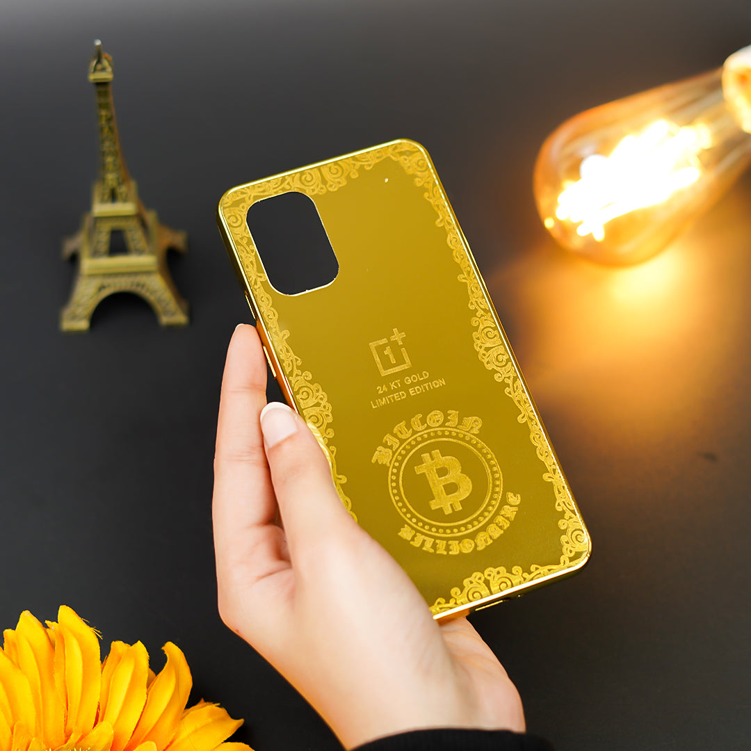 Radiant Gold Crafted Luxury Metal Case - OnePlus