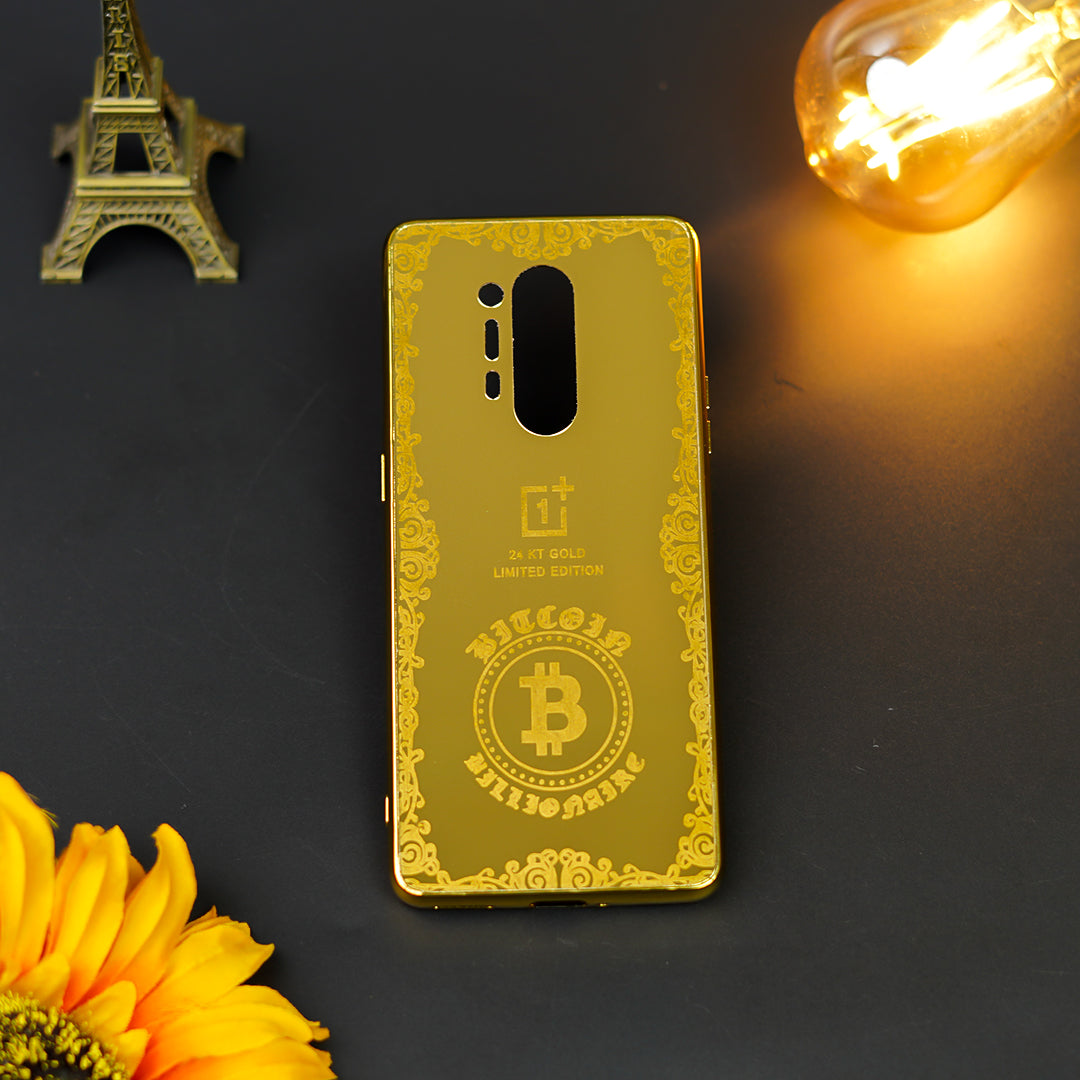 Radiant Gold Crafted Luxury Metal Case - OnePlus