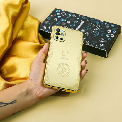 OnePlus 8T Crafted Gold Luxurious Camera Protective Case