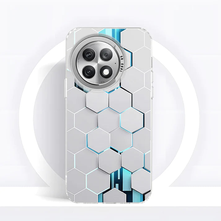 OnePlus Series 3D Honeycomb Hive Pattern Case