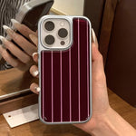 Crimson Pinstripe - Vogue