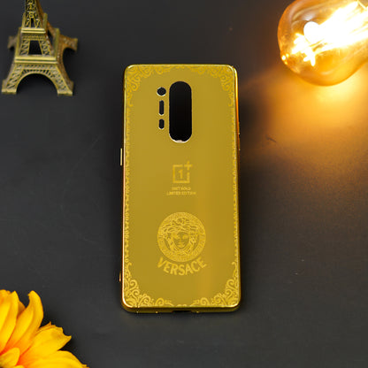 Radiant Gold Crafted Luxury Metal Case - OnePlus