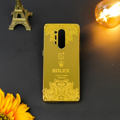 Radiant Gold Crafted Luxury Metal Case - OnePlus