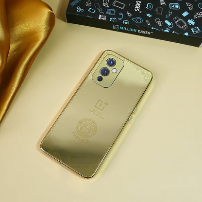 OnePlus 9RT Crafted Gold Luxurious Camera Protective Case