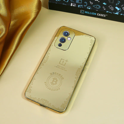 OnePlus 9RT Crafted Gold Luxurious Camera Protective Case