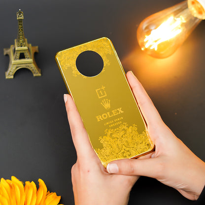 Radiant Gold Crafted Luxury Metal Case - OnePlus