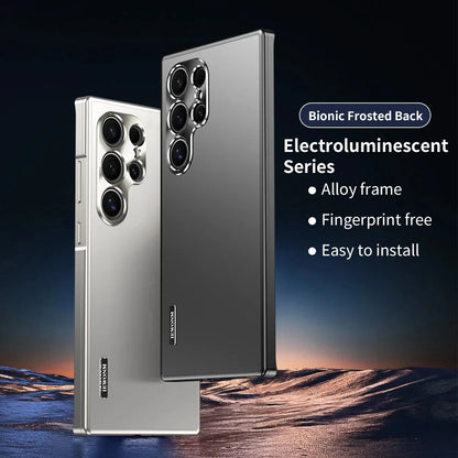 Galaxy S24 Ultra Luxury Magnetic Metal Frame Case