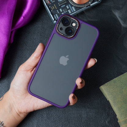 iPhone 14 Pro Luxury Matte Shockproof Armor Case