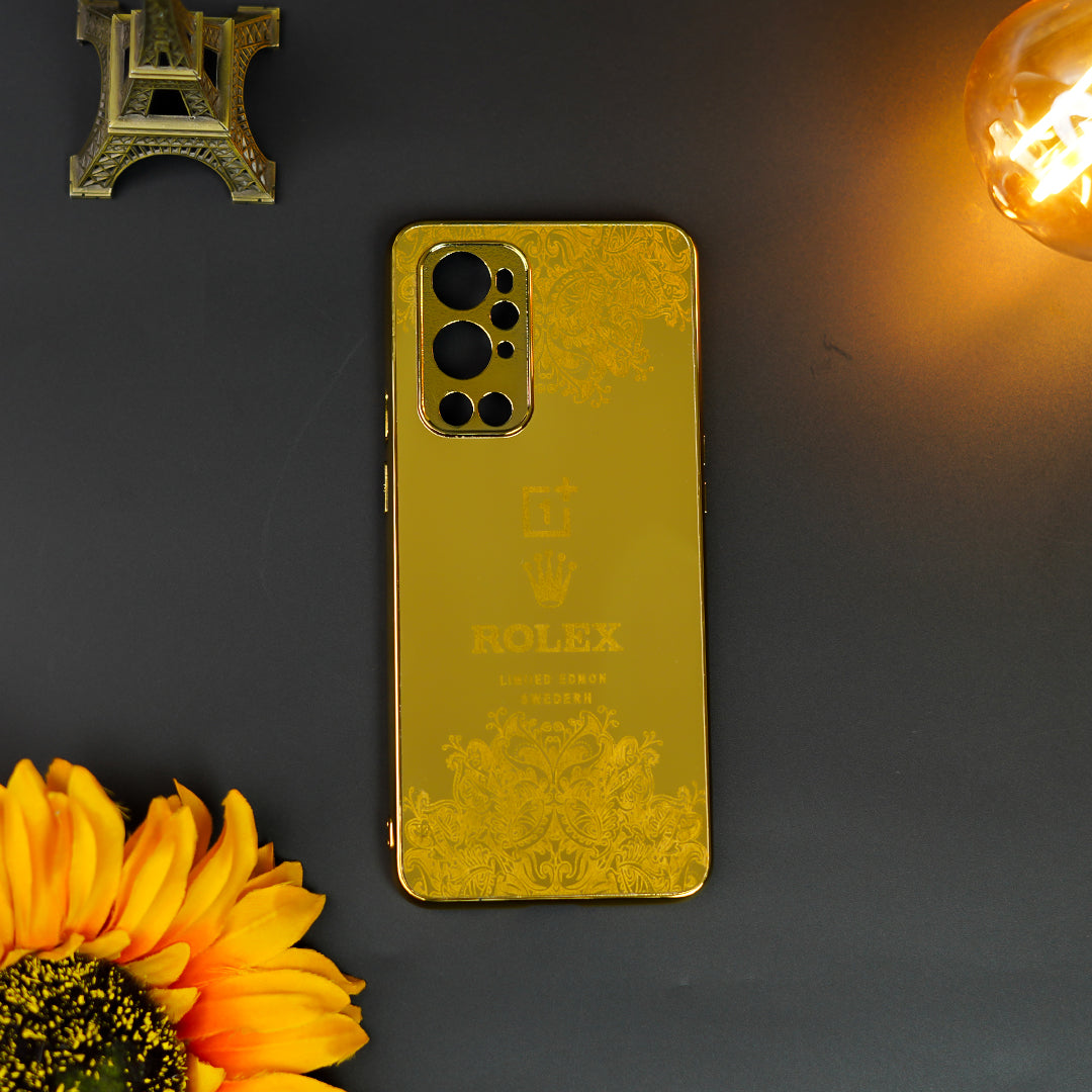 Radiant Gold Crafted Luxury Metal Case - OnePlus