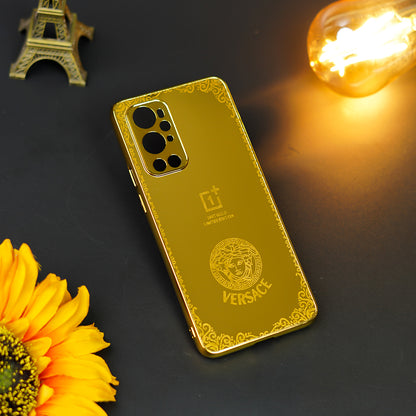 Radiant Gold Crafted Luxury Metal Case - OnePlus