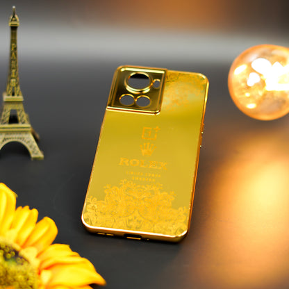 Radiant Gold Crafted Luxury Metal Case - OnePlus