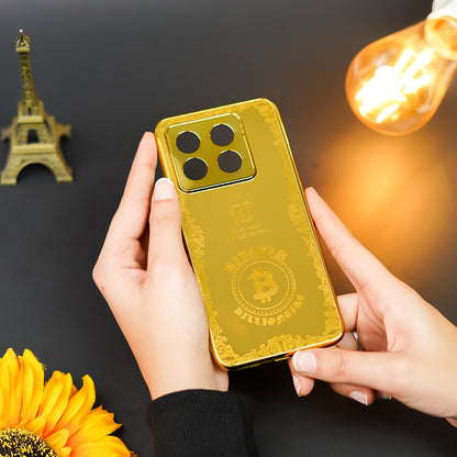 Radiant Gold Crafted Luxury Metal Case - OnePlus