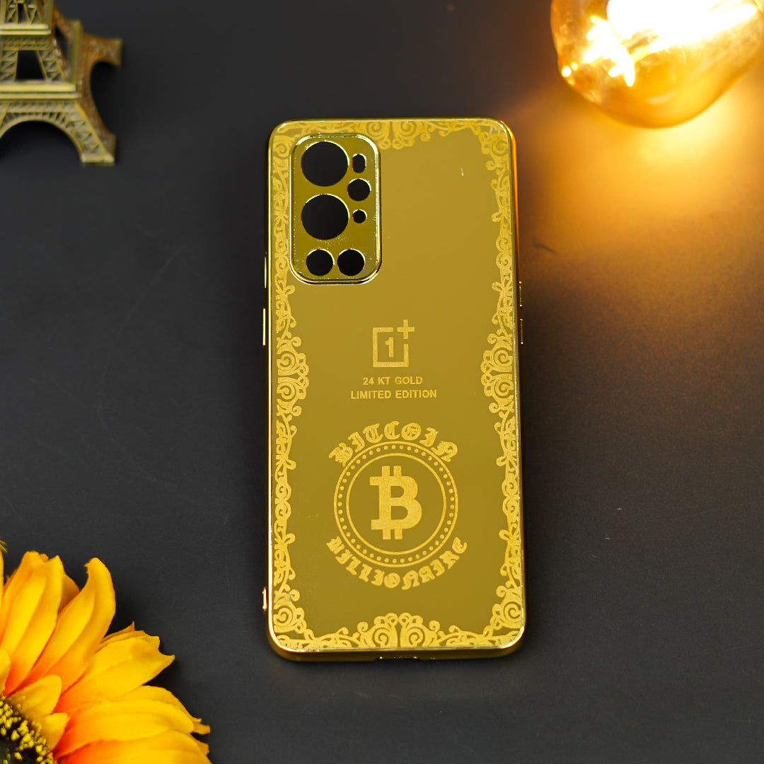 Radiant Gold Crafted Luxury Metal Case - OnePlus