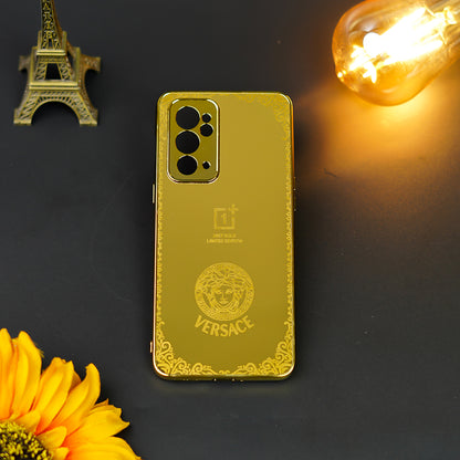 Radiant Gold Crafted Luxury Metal Case - OnePlus